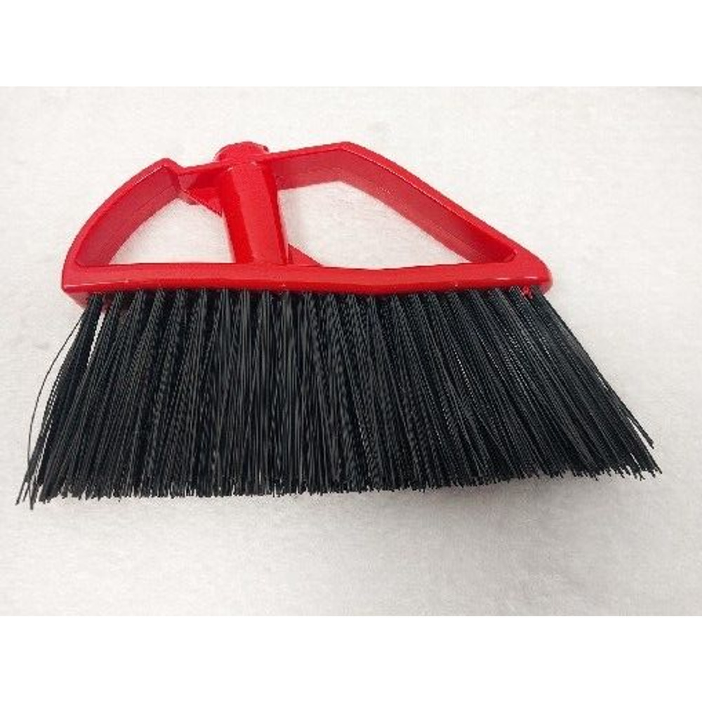 Plastic Broom Household Sweeper Angled Red Head Replacement Lot Of 12